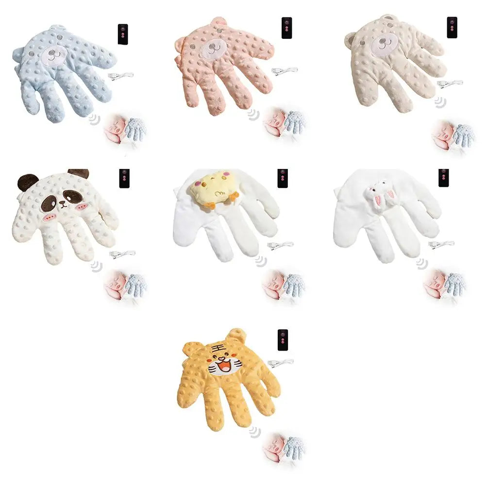 Electric Baby Soothing Pillow – Automatic Patting Sleep Aid | Soft Plush, Adjustable Speed