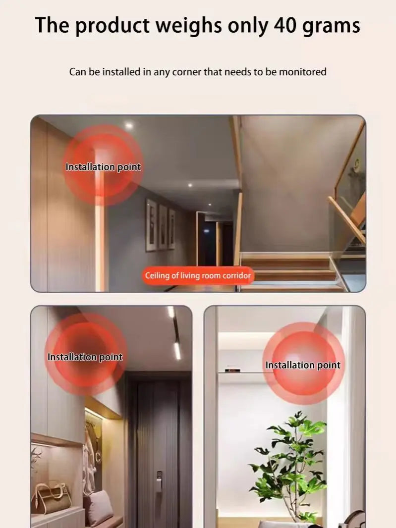 Lenovo 4K 1080P HD Mini WiFi Camera AP Hotspot Remote Monitor Portable Small Camcorder Home Security Surveillance Smart Camera