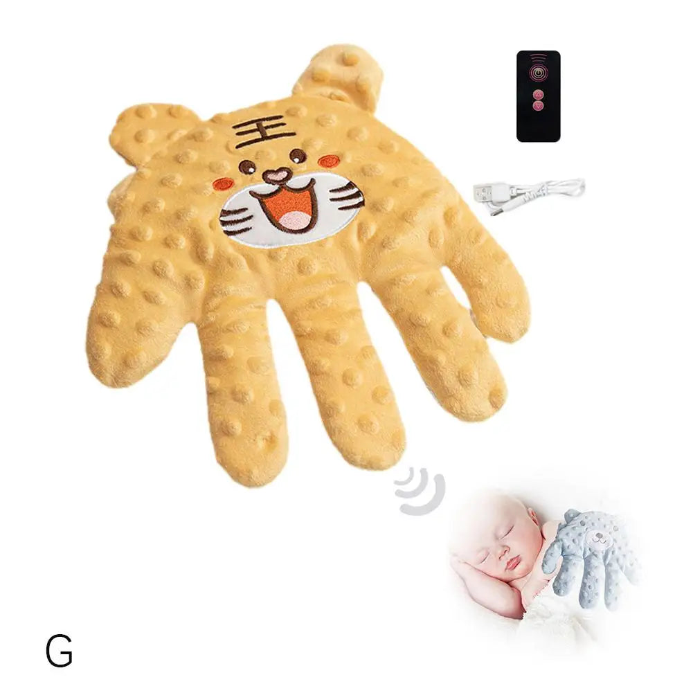 Electric Baby Soothing Pillow – Automatic Patting Sleep Aid | Soft Plush, Adjustable Speed
