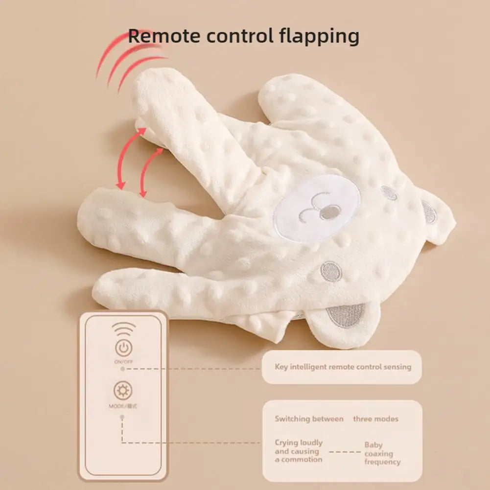 Electric Baby Soothing Pillow – Automatic Patting Sleep Aid | Soft Plush, Adjustable Speed