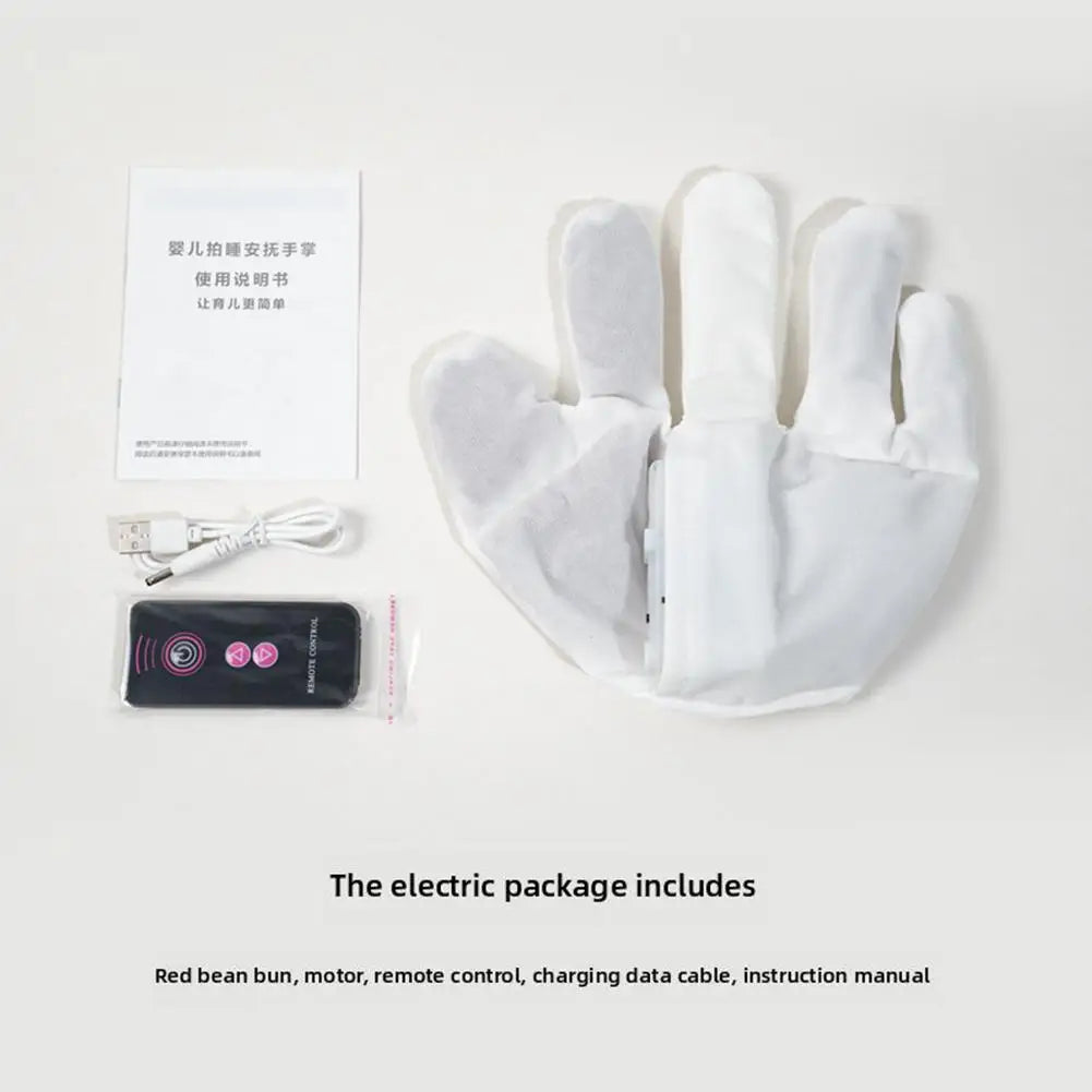 Electric Baby Soothing Pillow – Automatic Patting Sleep Aid | Soft Plush, Adjustable Speed