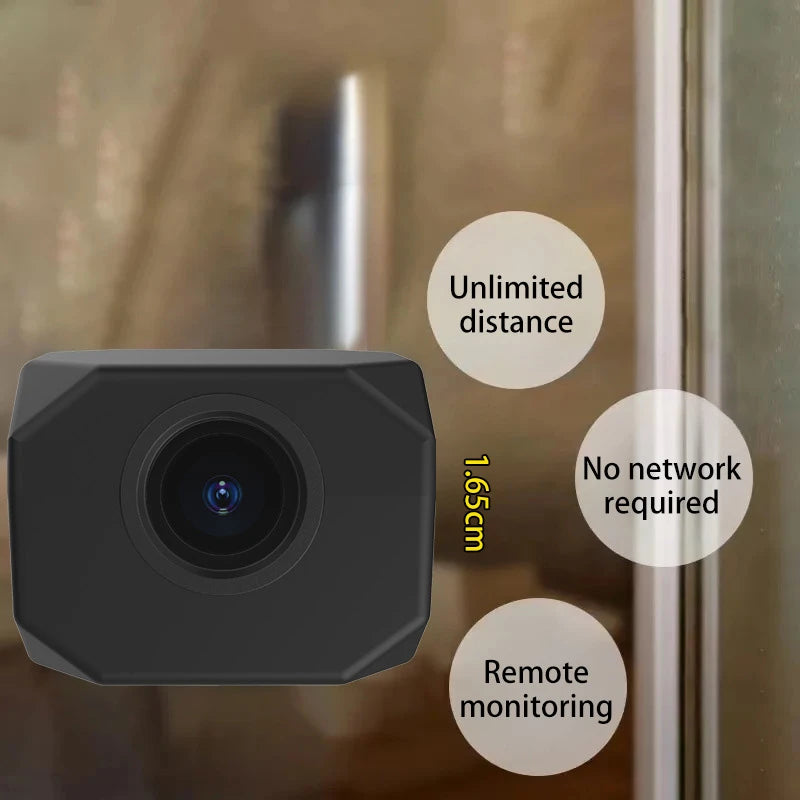 Lenovo 4K 1080P HD Mini WiFi Camera AP Hotspot Remote Monitor Portable Small Camcorder Home Security Surveillance Smart Camera