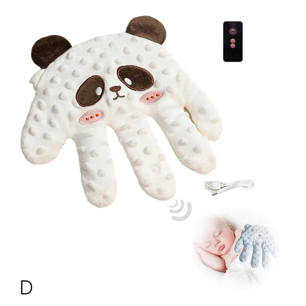 Electric Baby Soothing Pillow – Automatic Patting Sleep Aid | Soft Plush, Adjustable Speed