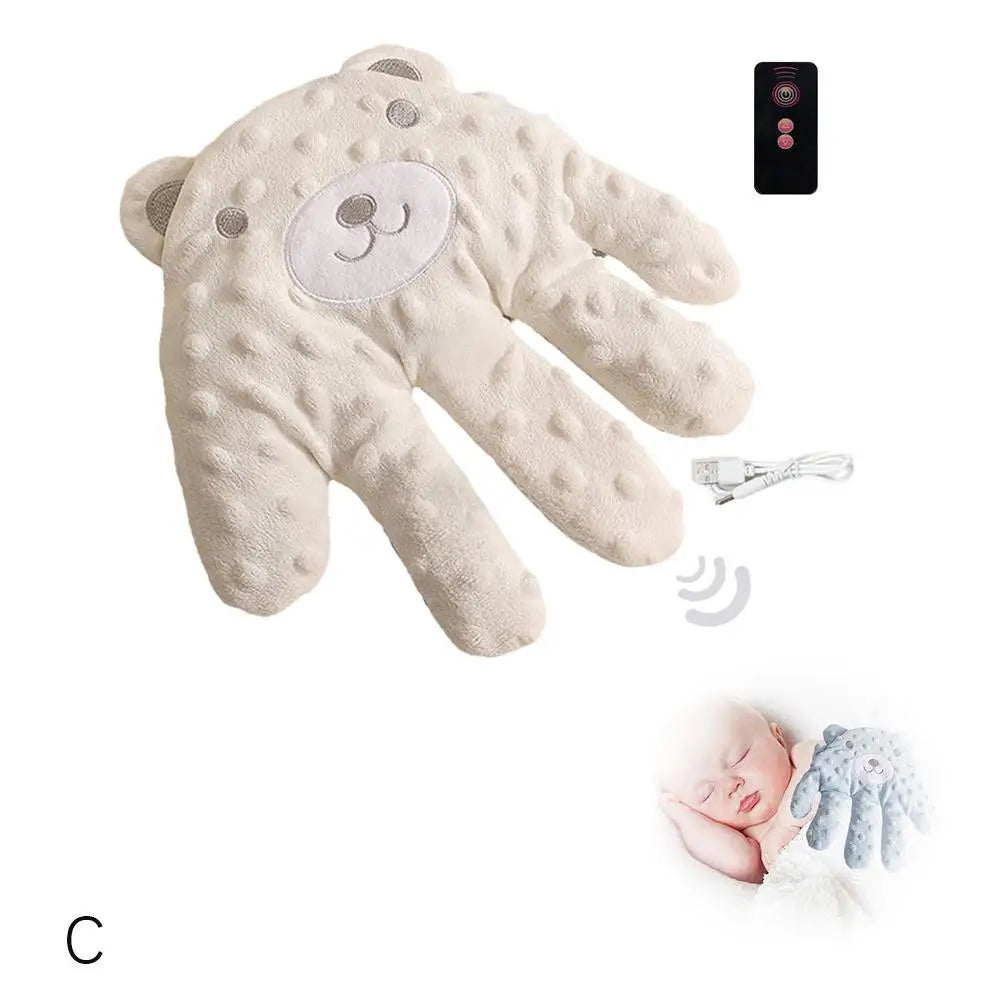 Electric Baby Soothing Pillow – Automatic Patting Sleep Aid | Soft Plush, Adjustable Speed