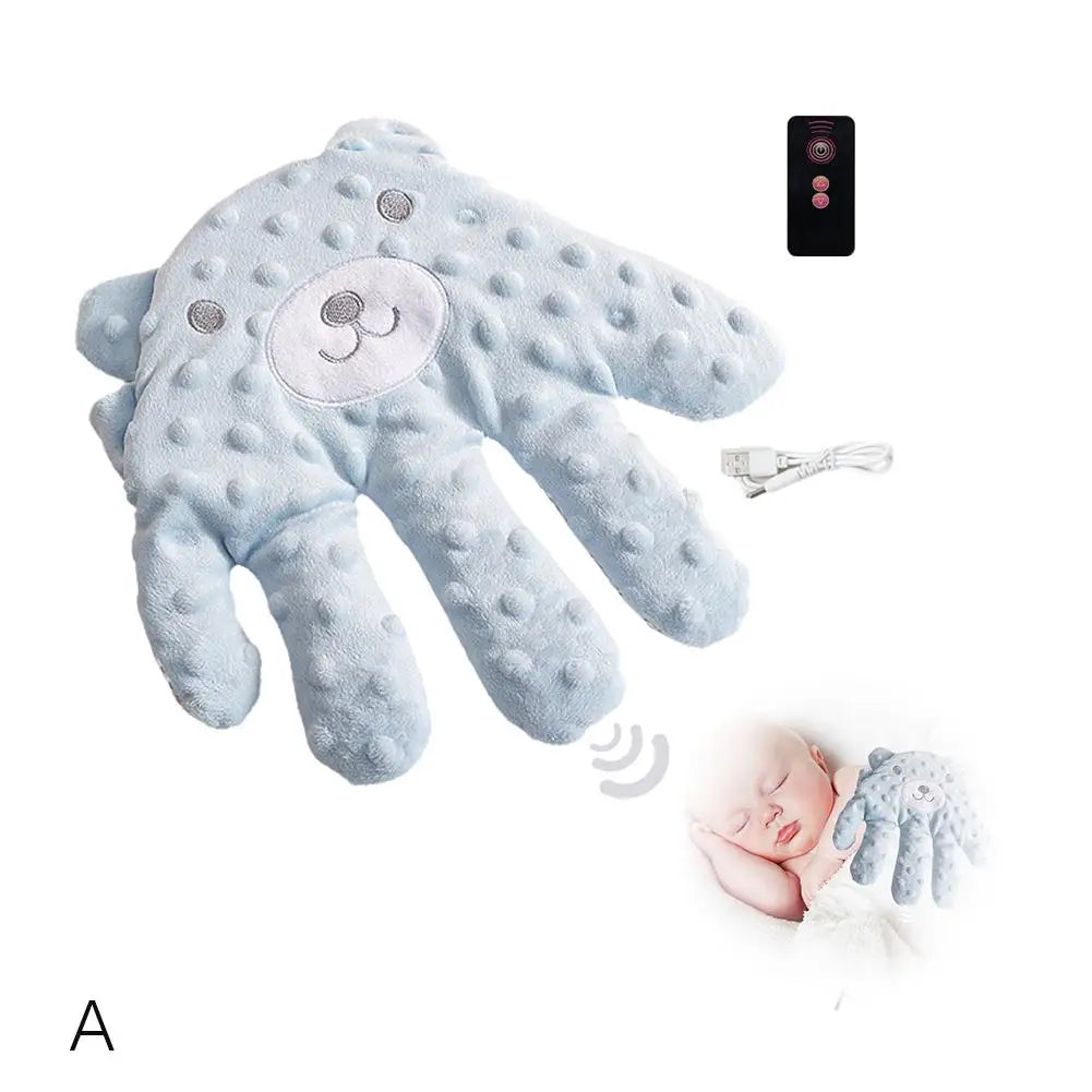 Electric Baby Soothing Pillow – Automatic Patting Sleep Aid | Soft Plush, Adjustable Speed